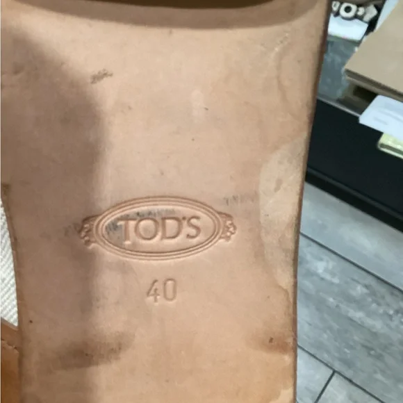 Tod's Brown and Cream Women's Shoes size 9.5 - Picture 6 of 6